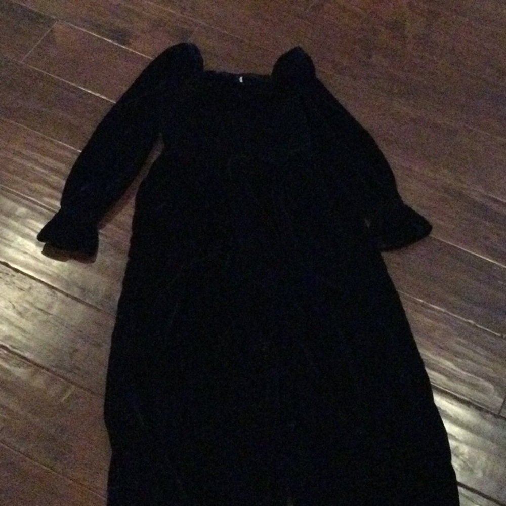 Janie and Jack Girls velvet jumpsuit